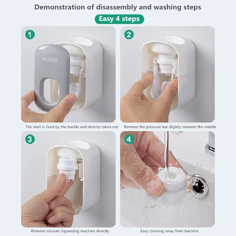 Dispensador De Creme Dental