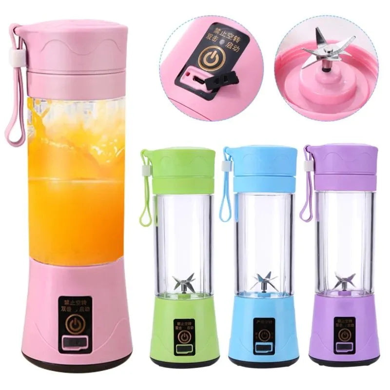 Mini liquidificador portátil misturadores de frutas extratores de frutas multifuncional máquina de fazer suco liquidificador smoothies misturador