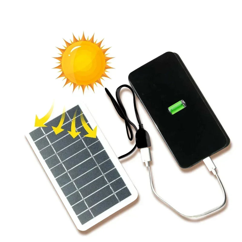 Carregador Solar portátil para carregador de telefone móvel