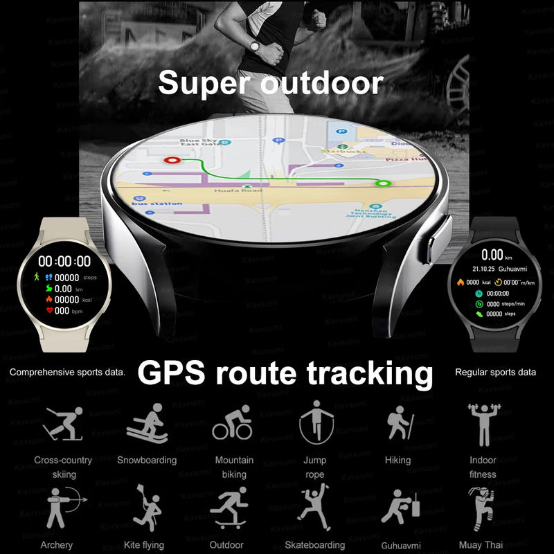 Relógio Smart Watch femenino 2024 com GPS