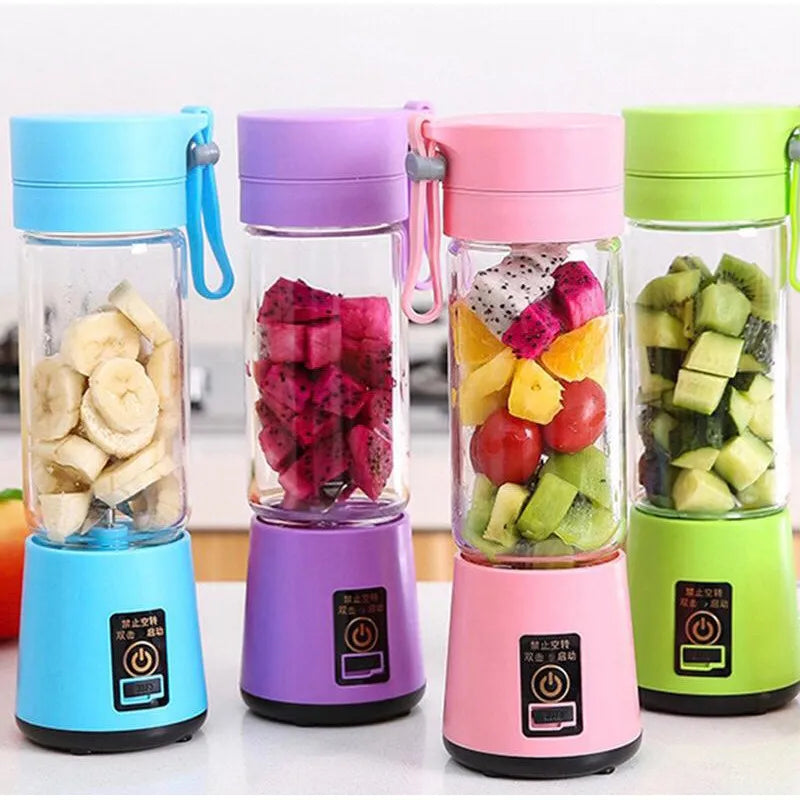 Mini liquidificador portátil misturadores de frutas extratores de frutas multifuncional máquina de fazer suco liquidificador smoothies misturador